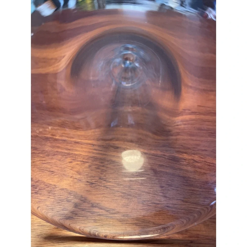 Vintage Glass Carriage/Automobile/Cemetary Flower Bud Vase‎ Clear